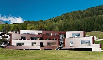 Architektur der Design-Appartements mit  Blick Richtung Osten