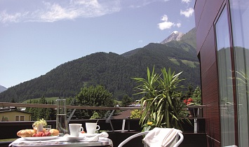 View of the Tyrol mountains in the Hohe Tauern National Park