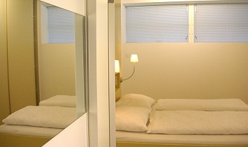 Cosy bedroom in one of the XL holiday apartments